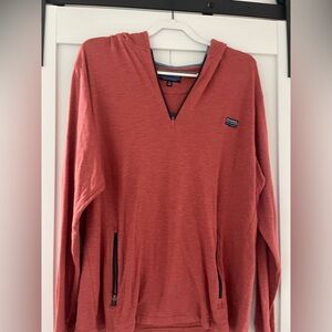 Men's Red Sweater with Zipper by FishHippie